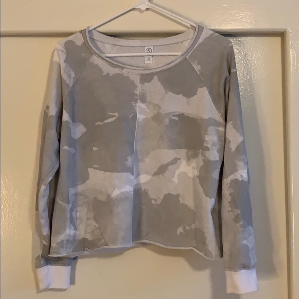 cropped long sleeve